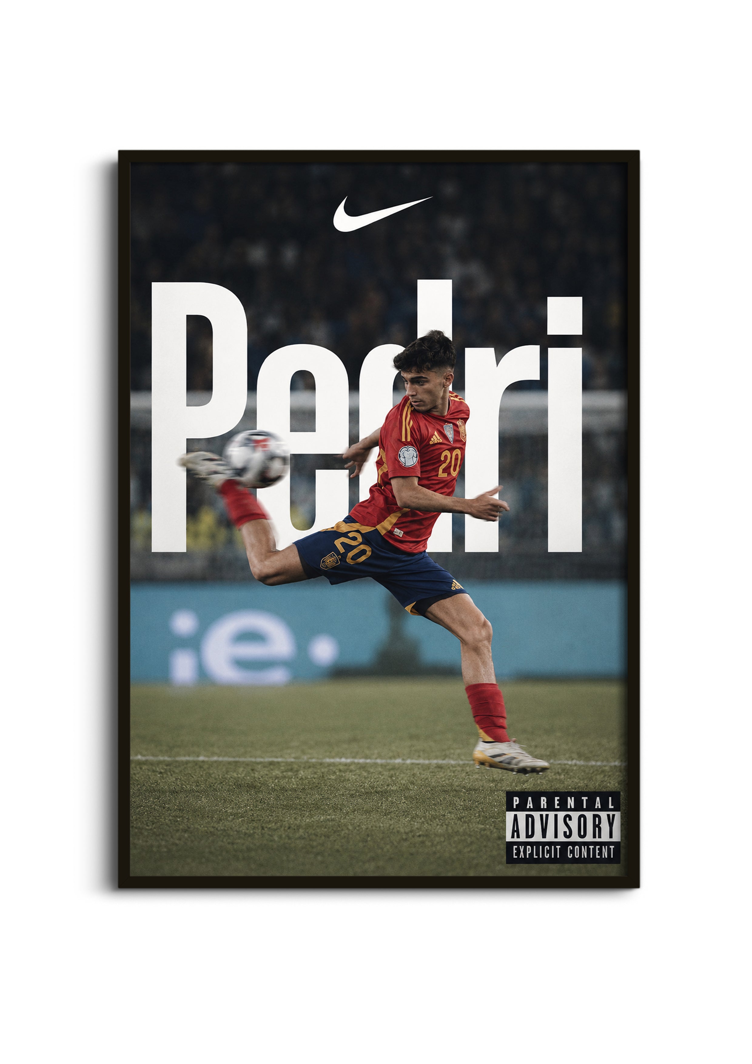 Pedri Spain Football Wall Art Lazywalls